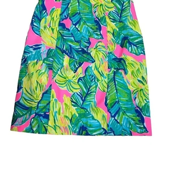 Lily Pulitzer Brynn Pink Sunset Strapless Dress Sz. 0 - Picture 7 of 15